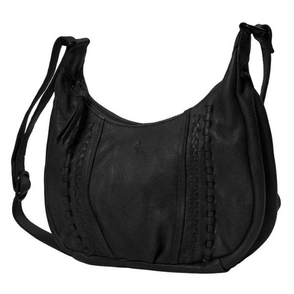 Day & Mood DayFinette Leather Crossbody Bag Black Small New With‎ Tags